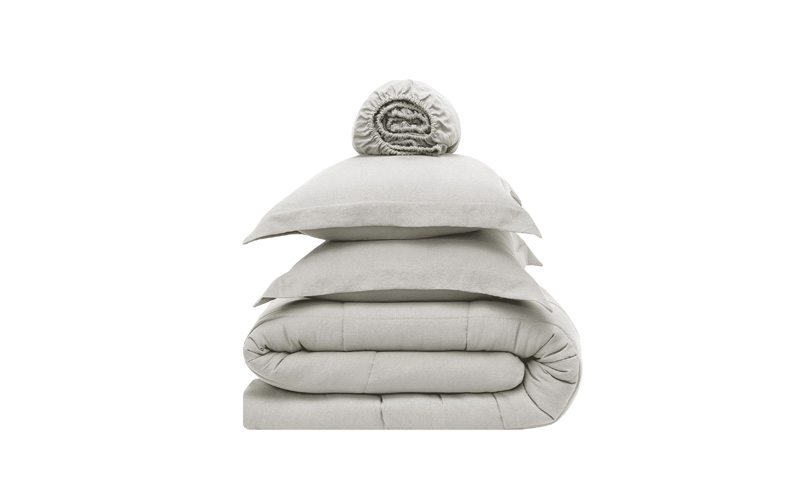 195X215 PUFFY MABEL SLEEP SET - LIGHT GRAY